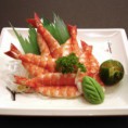 SASHIMI DE CAMARÃO
